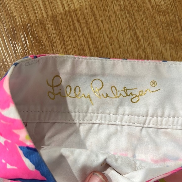 Lily Pulitzer multi shell of a time print Callahan Shorts - Picture 6 of 8